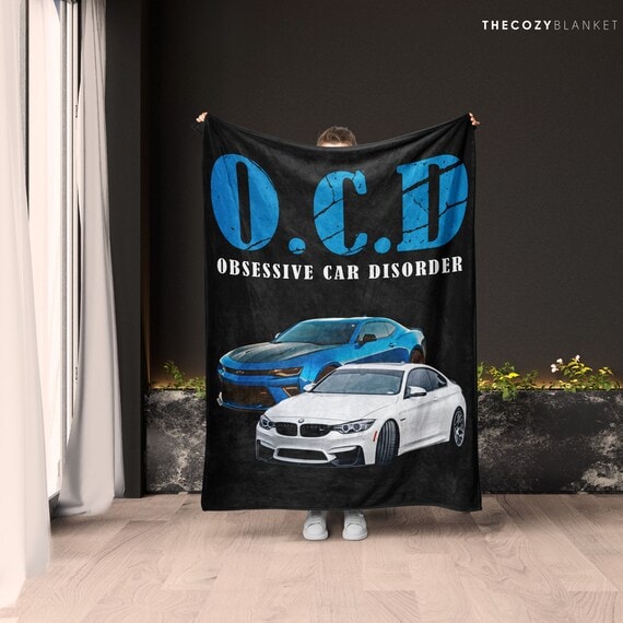 Custom Car Photo Blanket