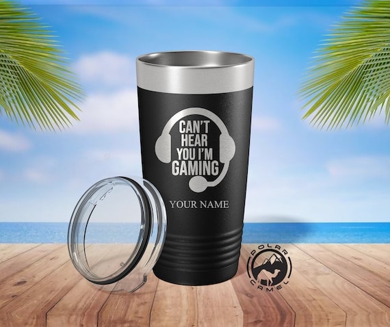 Laser Engraved Gaming Tumbler