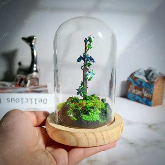 3D Sword Wood and Resin Collectible