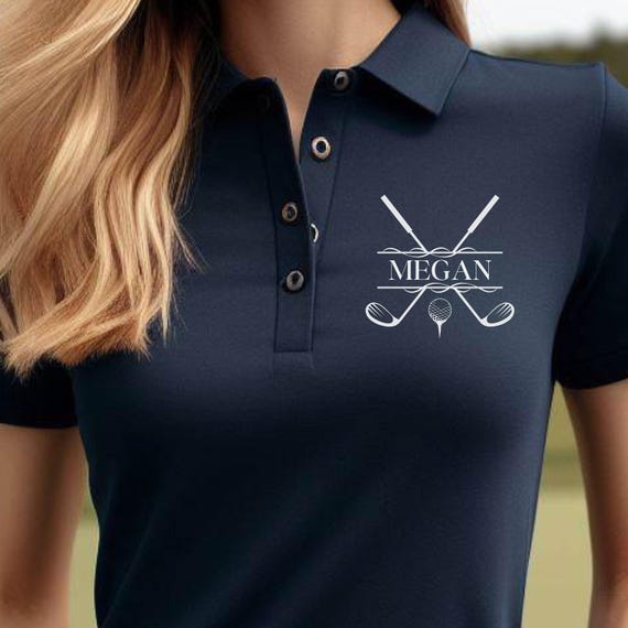 Custom Embroidered Golf Polo Shirt