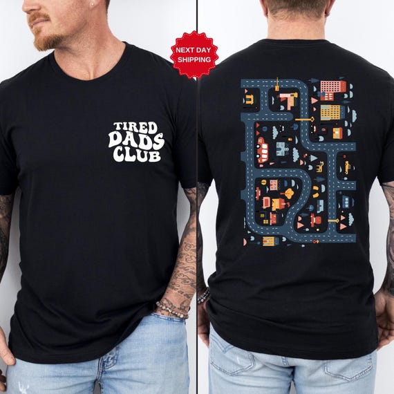 Tired Dads Club Graphic T-Shirt