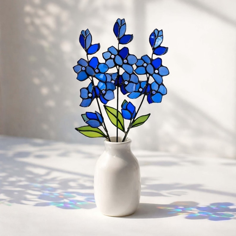 Stained Glass Birth Month Flower