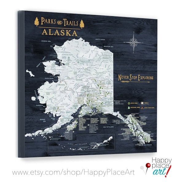 Personalized Hiking Trail Map